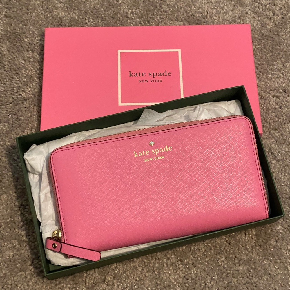 Pink Kate Spade Wallet